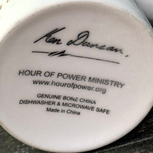 Ken Duncan Hour Of Power Ministry Bone China Mug Autumn Scene Dishwasher & Micro - Picture 4 of 7